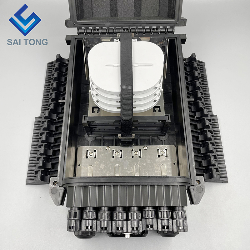 Saitong FTTH utomhus vattentät IP65 16 kärna box distribution Fiberoptisk terminal 4 i 16 ut med ny produkt 1 köpare