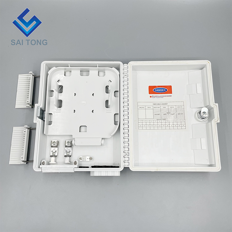 Factory ODB 8-kärnor optik fibertermineringsbox ftth 8 ports ftth splitter stål fiberoptisk distributionsbox hög kvalitet