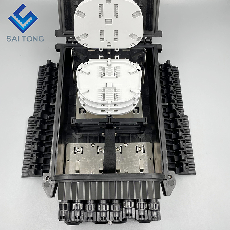 Saitong FTTH utomhus vattentät IP65 16 kärna box distribution Fiberoptisk terminal 4 i 16 ut med ny produkt 1 köpare