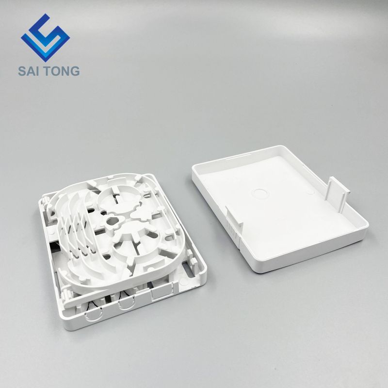 Ningbo Saitong Bra pris Mini 2 Core FTTH Optisk Fiber Termin Box Indoor Fiber Optic Terminal Distribution Box