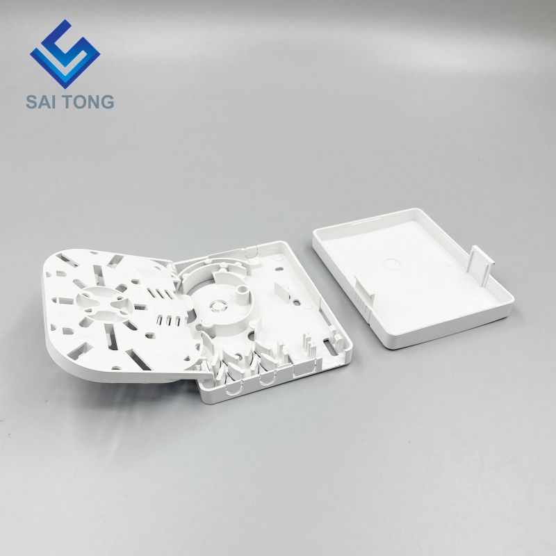 Ningbo Saitong Bra pris Mini 2 Core FTTH Optisk Fiber Termin Box Indoor Fiber Optic Terminal Distribution Box