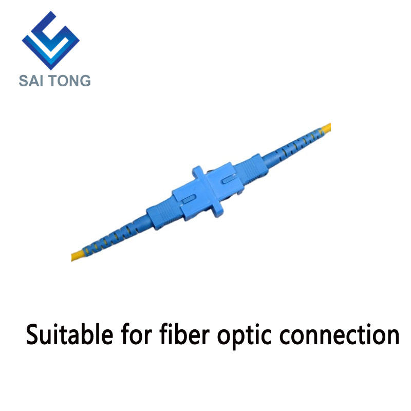 SC-SC PC UPC SM Simplex fiberoptisk kontakt Billigt pris SC/UPC fiberadapter för fibertestning