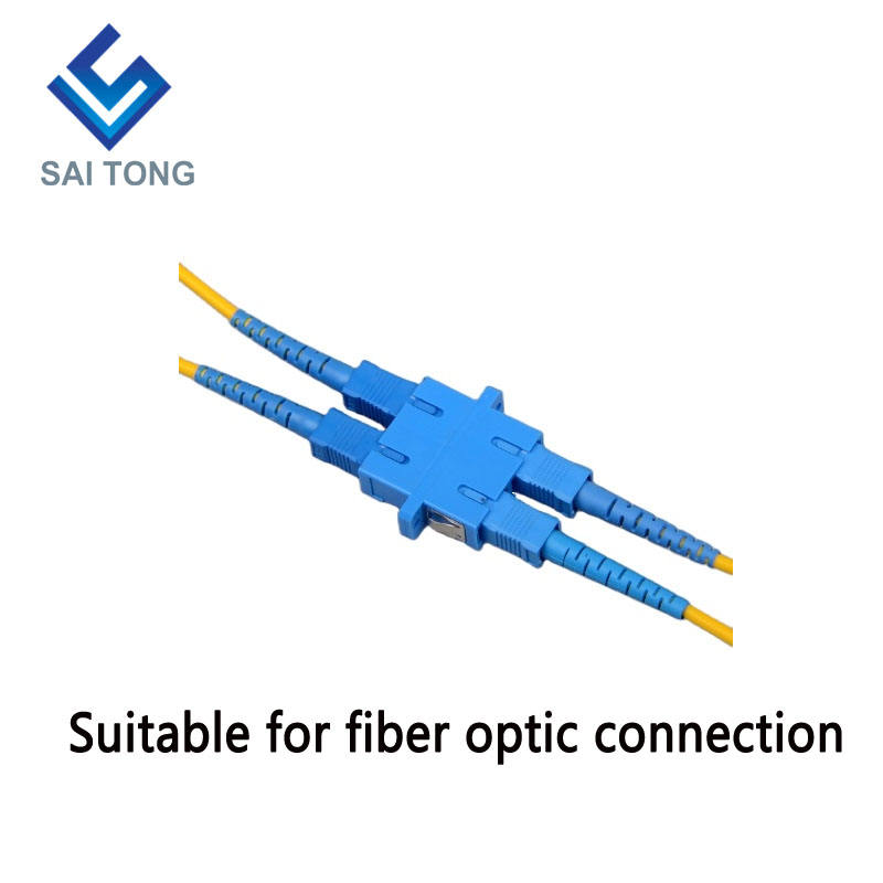 2022 SC-SC PC UPC SM Duplex Fiberoptisk Anslutning Billigt pris SC/UPC Fiberadapter för Fibertestning