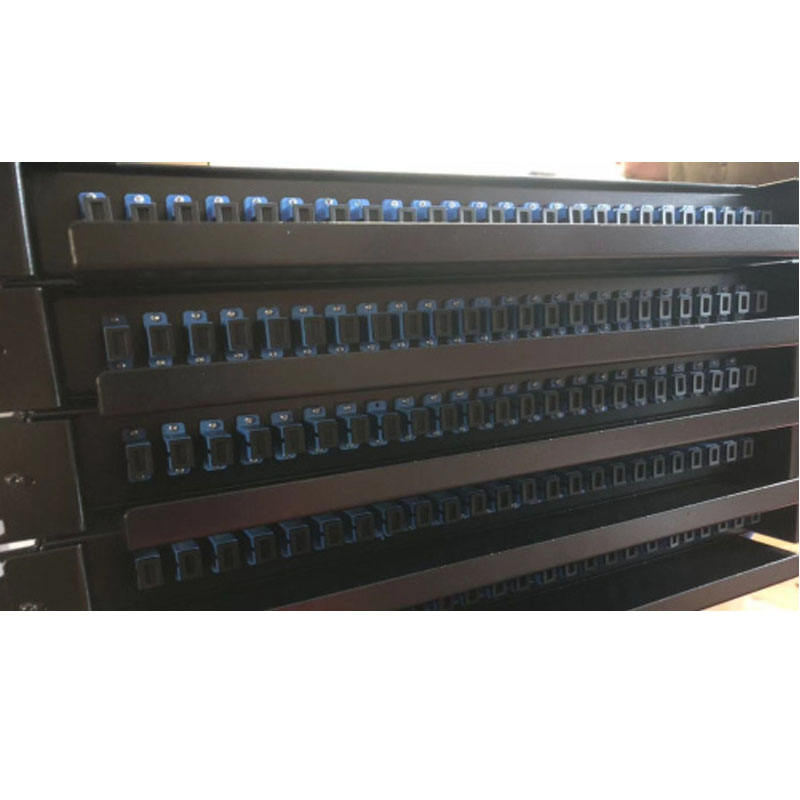 2022 ODF glidande SC/UPC/APC 24 portar lc 48 kärnor fiberoptisk patchpanel odf FTTH SC/FC/ST/LC rackmontering Termineringsbox