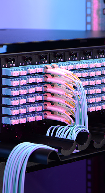 Fiberoptisk patchpanel